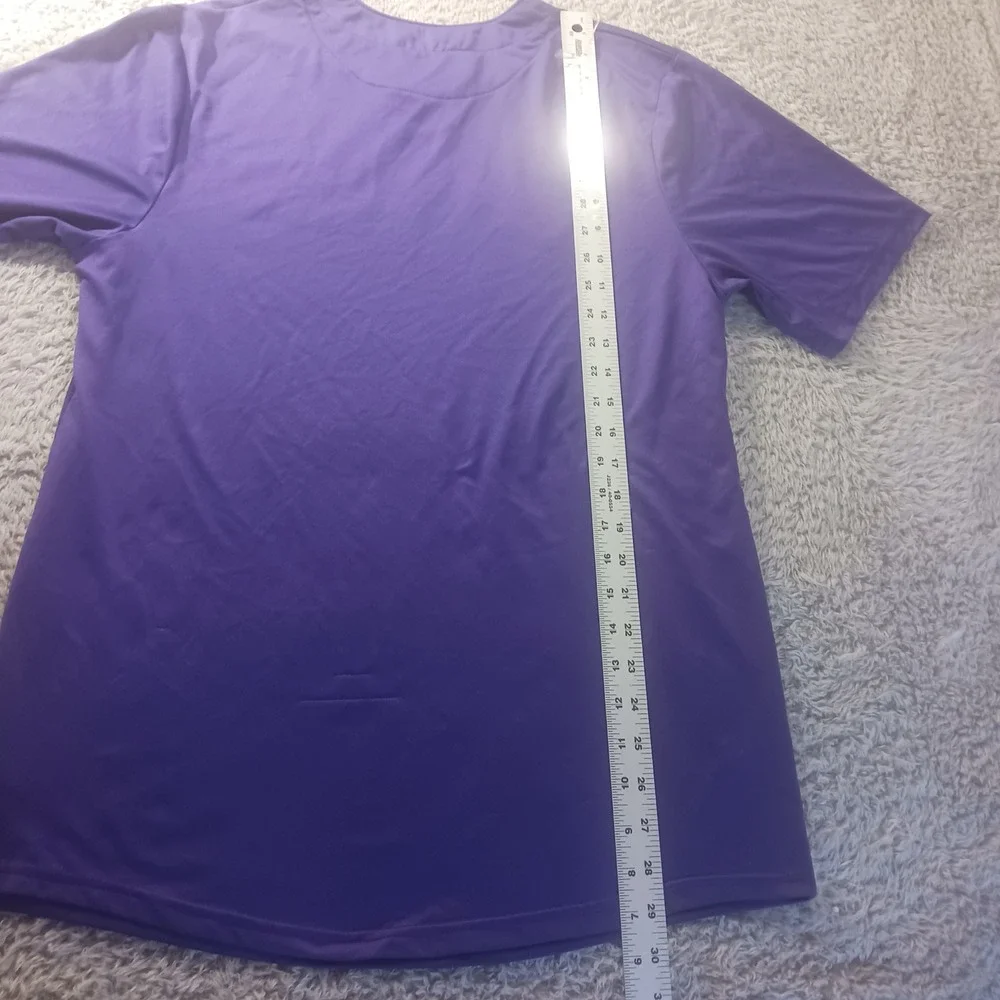 Nike MLB Colorado Rockies Purple Jersey Sz M‎ Official Team Shirt READ Fanwear